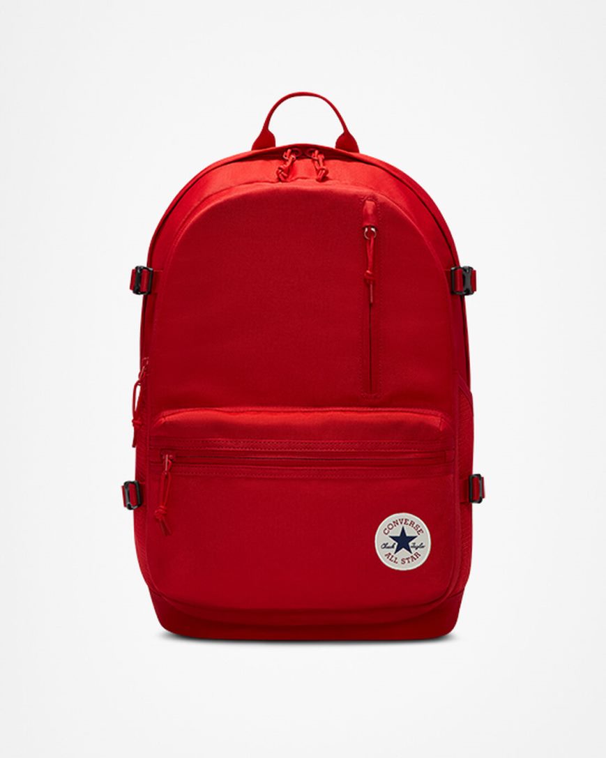 Rucsac Dama Converse Drept Edge Rosii | RO FCXDJ309